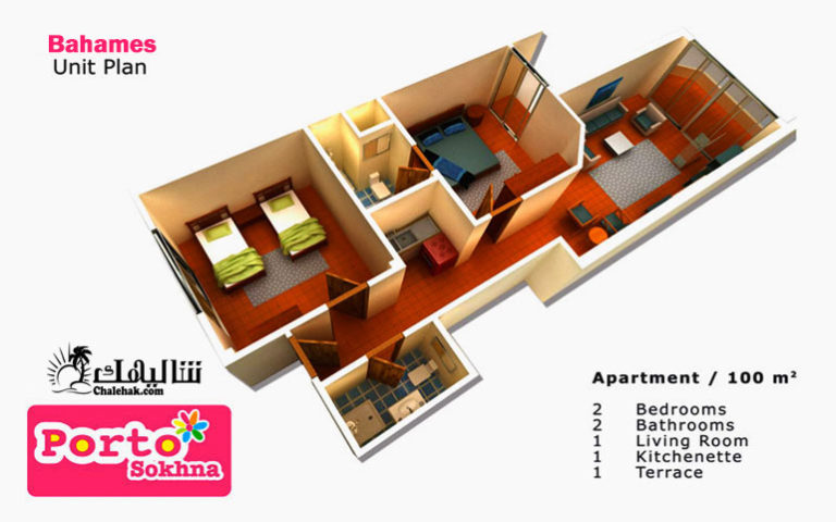 -للبيع-مرحلة-باهامز-بورتو-العين-السخنة-chalet-for-sale-bahamez-porto-ain-sokhna- (19)