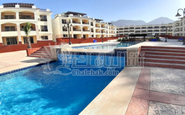 شاليه دور اول للبيع بدولفين بيتش