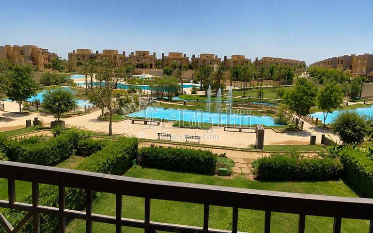 شاليه للبيع مفروش العين